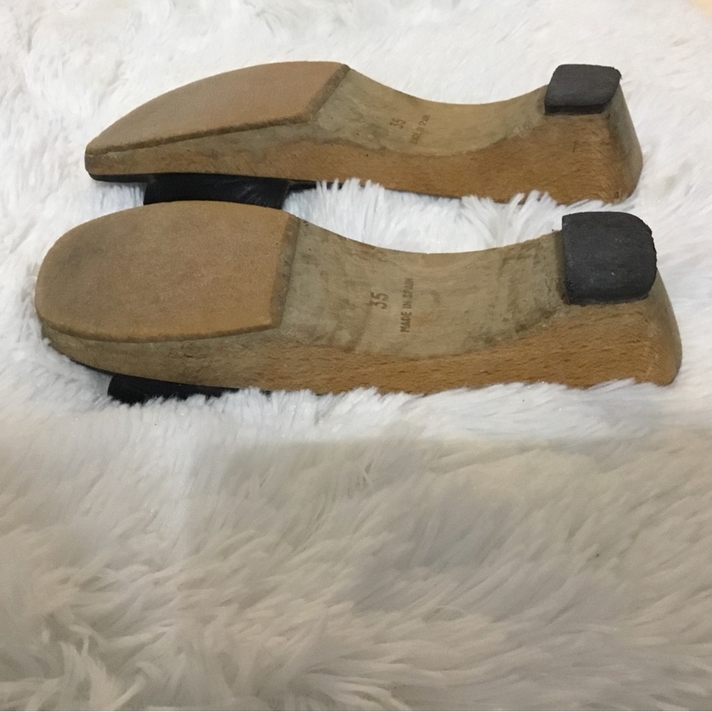 Hermes Black Leather Women's Sandals - Picture 7 of 11